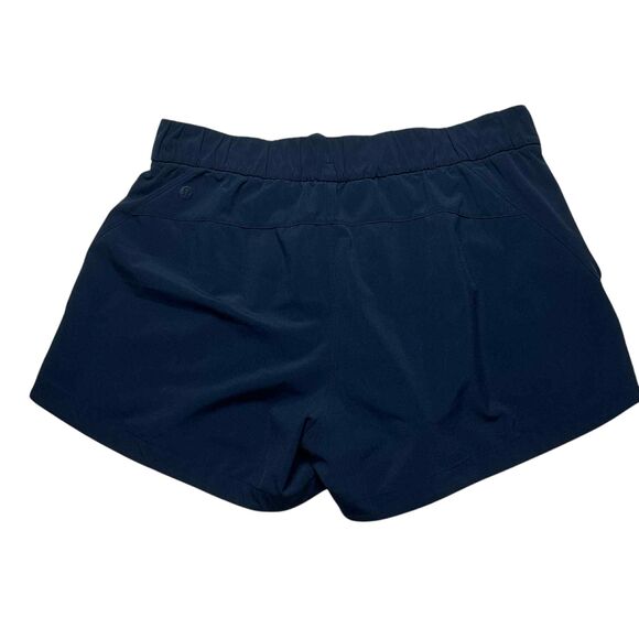 Lululemon Stroll at Sundown Mid-Rise Short 3" *True Navy - Picture 4 of 7